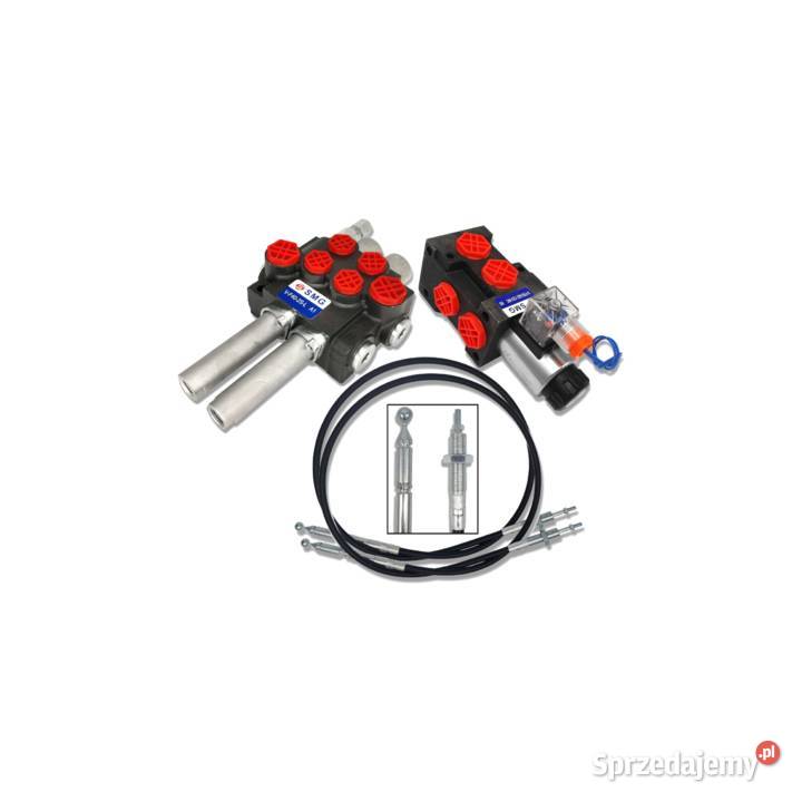 Rozdzielacz 80l elektrozawór linki 1000mm 3 Solec Kujawski