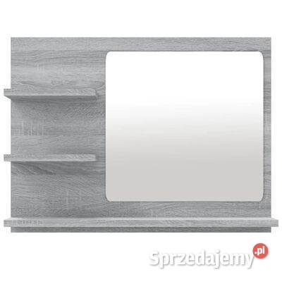 vidaXL Lustro łazienkowe szary dąb sonoma Warszawa