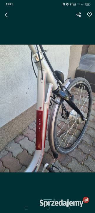Rower Sparta z elektrycznym wspomaganiem Męcina