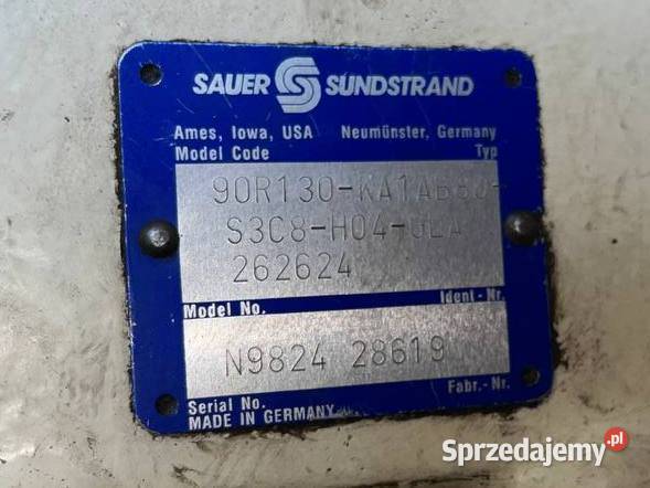Sauer Sundstrand 90R130 KA1AB80 S3C8 H04 GLA Poznań