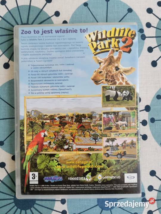PC Wildlife Park 2 uszkodzone Puławy