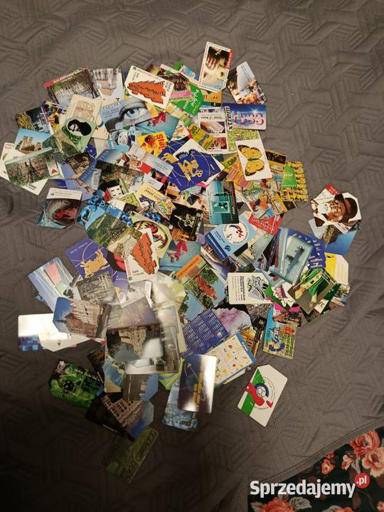 Karty telefoniczne 240 sztuk różne Polskie