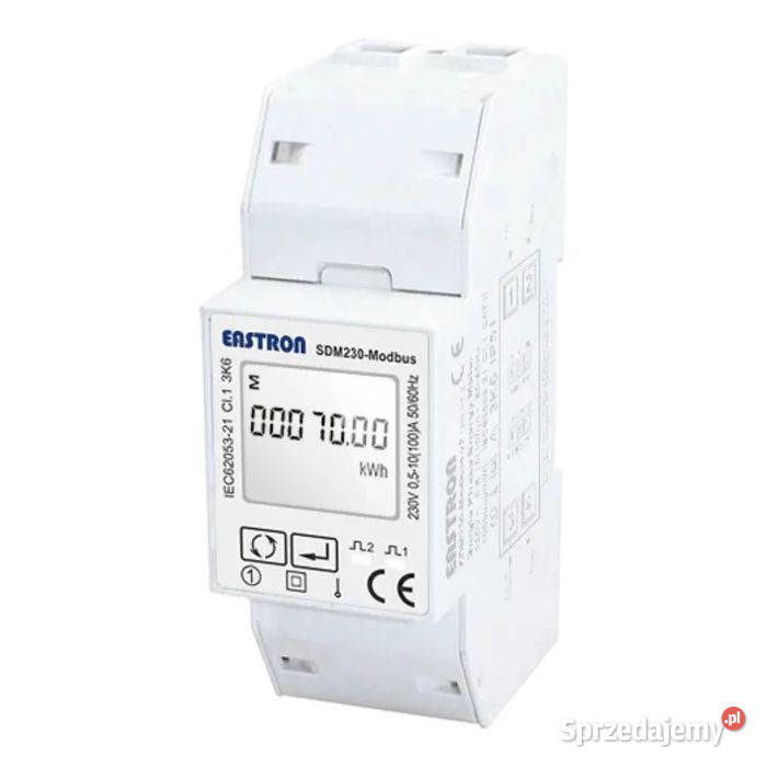 Licznik energii Eastron SDM230Modbus 100 A Akcesoria sprzedam