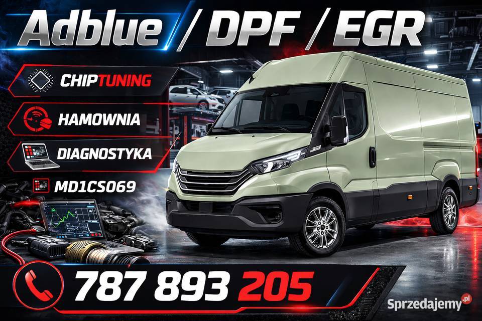 Iveco Daily MD1CS069 AdBlue SCR DPF Wyłączanie Brzesko