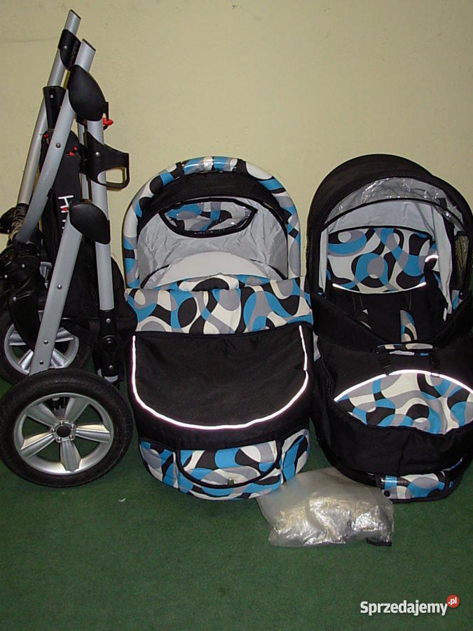 Wózek głębokospacerowy Hitreec Emjot 2w1 łódzkie