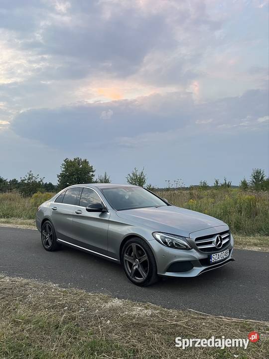 Piękny MercedesBenz CKlasa W205 elektrochrom. lusterka boczne śląskie