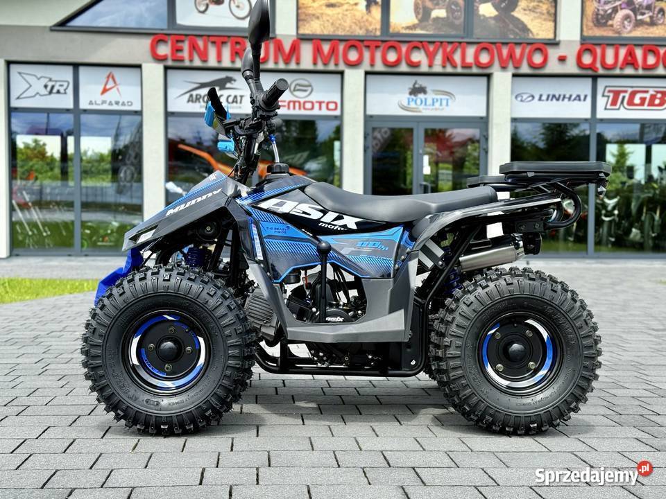 QUAD ASIX MUDDY A2 110 7 11 Kolor niebieski 12KM Głogoczów