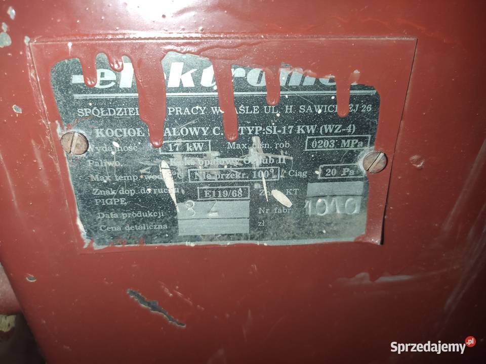 FAKORA KZ4G żeliwny kocioł grzewczy 50kW Warszawa