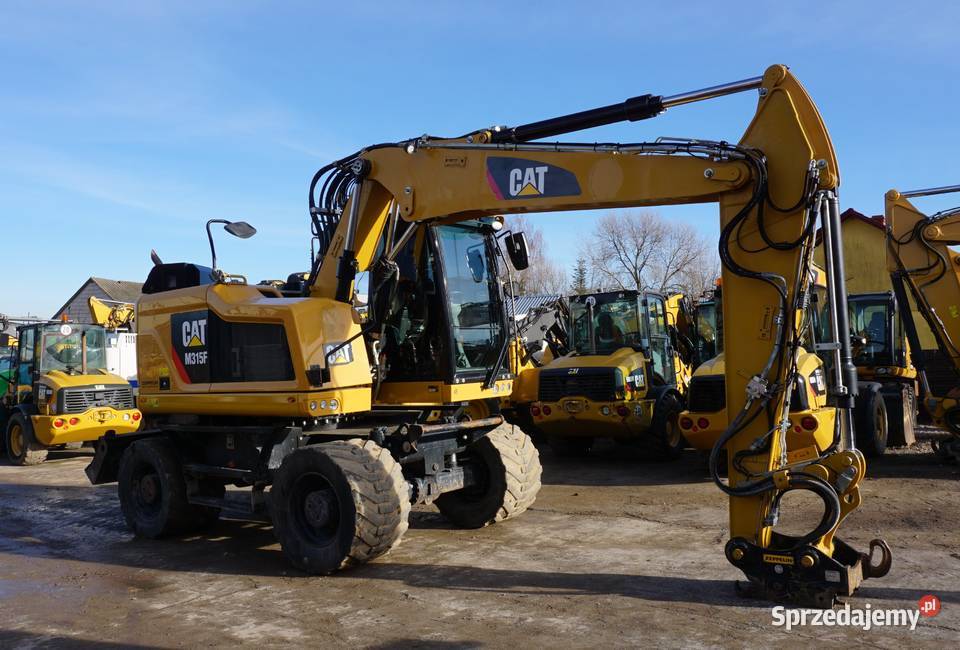 Koparka kołowa CAT M 315 F 2019 Koparki Jeziorko sprzedam