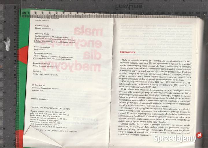 Mała Encyklopedia Medycyny Praca zbiorowa Pruszków sprzedam
