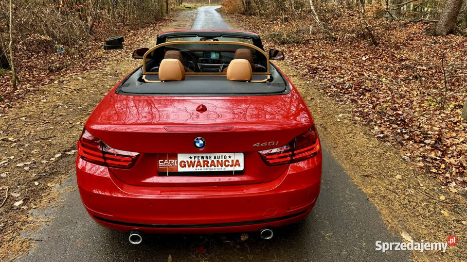 BMW 440 440i kabriolet 326 bezwypadkowy piękny serwisowany w ASO Gdańsk