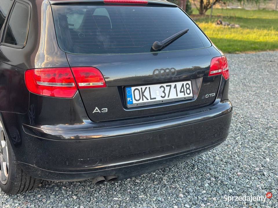 Audi A3 20 TDI Android NAVI Ładna Czarna Rok produkcji 2005 łódzkie Wieluń sprzedam