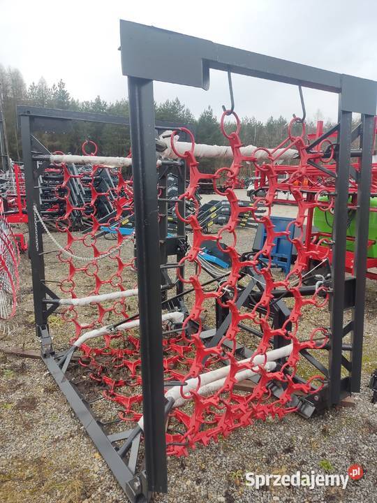 Włóka polowołąkowa 4 do 8m hydrauliczna 4 nieuszkodzony Inowrocław