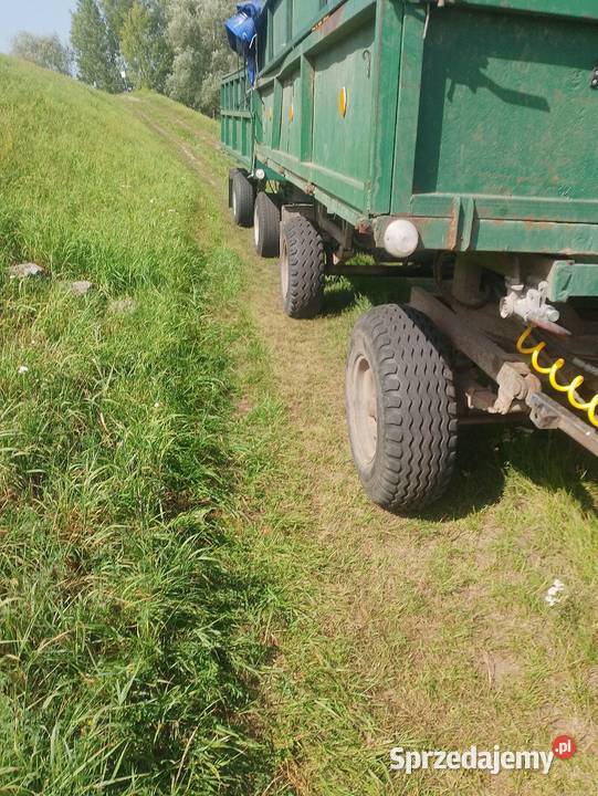 Przyczepa autosan wywrotka na boki 2 sztuki nieuszkodzony Puławy sprzedam