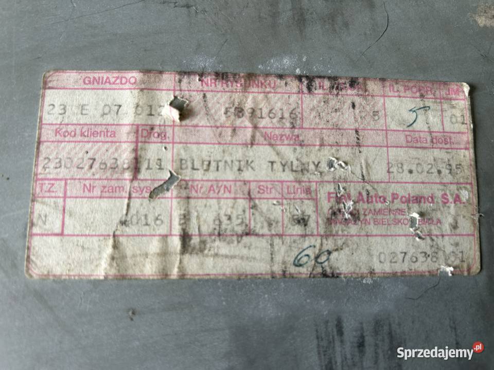 Nowe części FSM Cinquecento Pozostałe Chełm