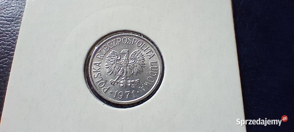 Stare monety 5 groszy 1971 Polska PRL mennicza