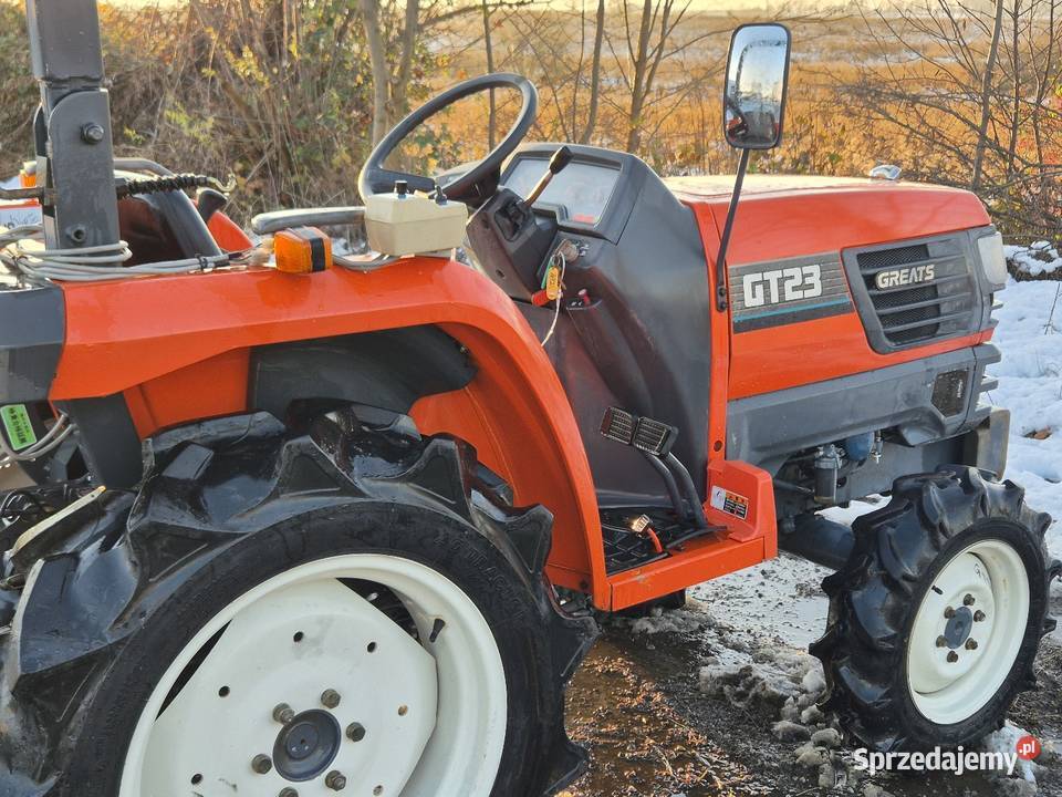Traktorek KUBOTA GT23D 23 44 Wspomaganie Małuszyn