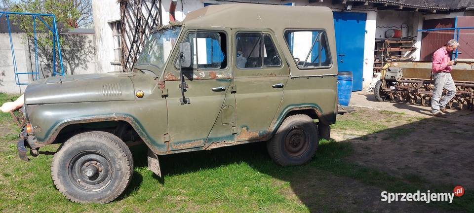 UAZ 469 LPG sprawne napędy pali jeździ nieuszkodzony