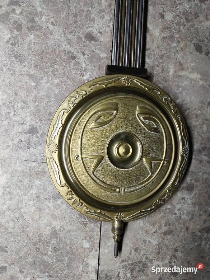 697 Wahadło zdobione starego zegara Junghans 115 Tczew