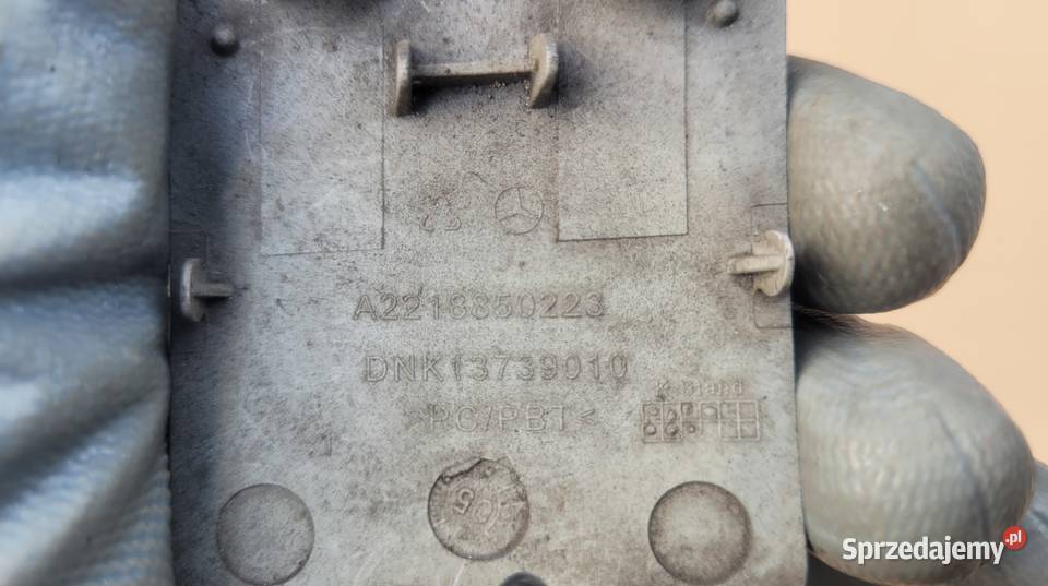 MERCEDES SKLASA W221 0509 ZAŚLEPKA HAKA HAK śląskie Ruda Śląska