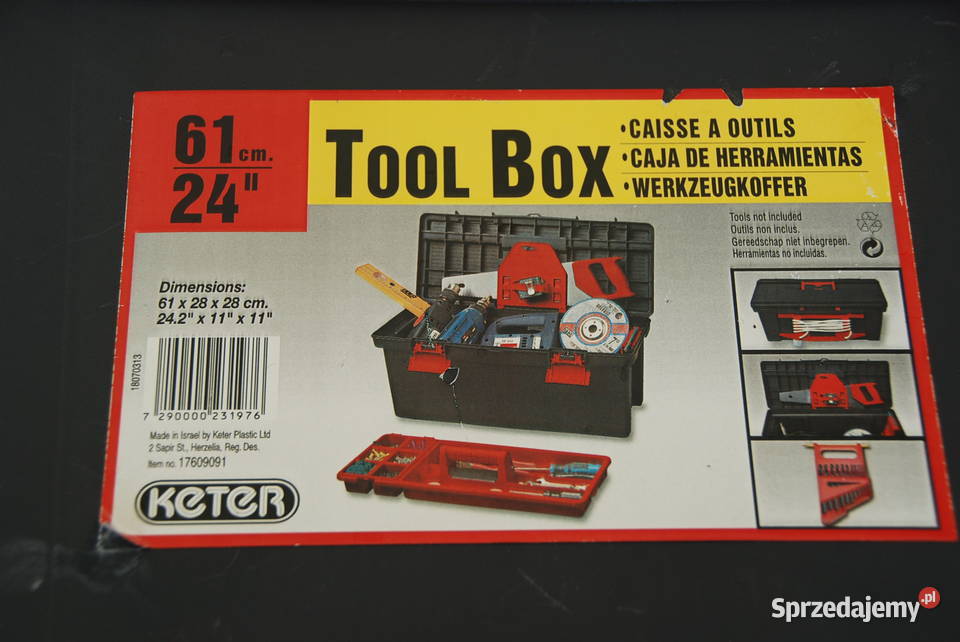 Skrzynka narzędziowa Keter tool box 61 24 nowa