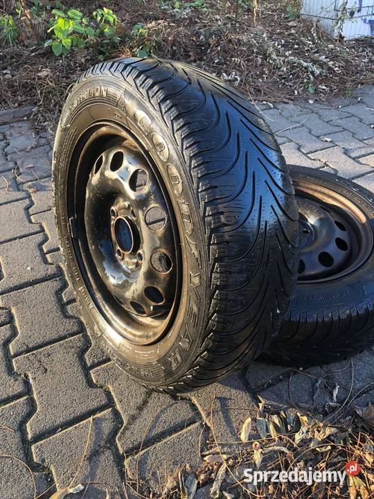 2 koła felgi stalowe 4x108 2 opony zimowe Koła