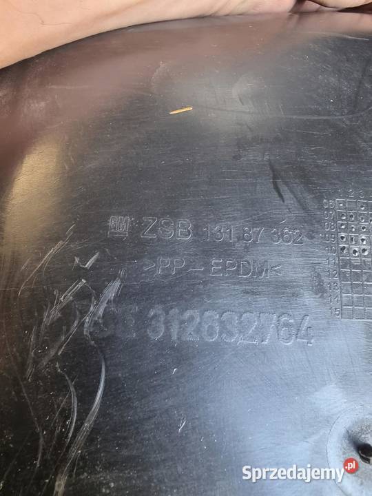 Nadkole LEWY tył Opel Corsa D 3D 13187362