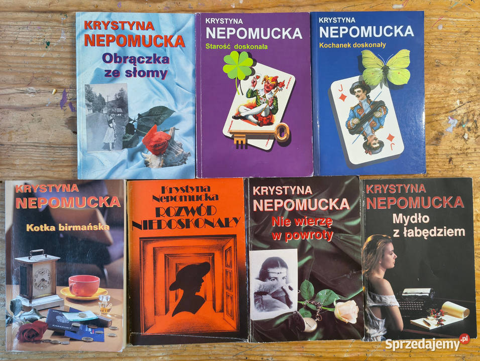 Krystyna Nepomucka 6 książek Starość doskonała miękka Sosnowiec