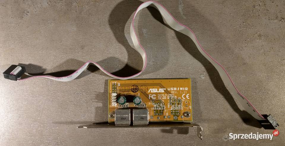 Śledź 2xUSB Asus Łódź sprzedam