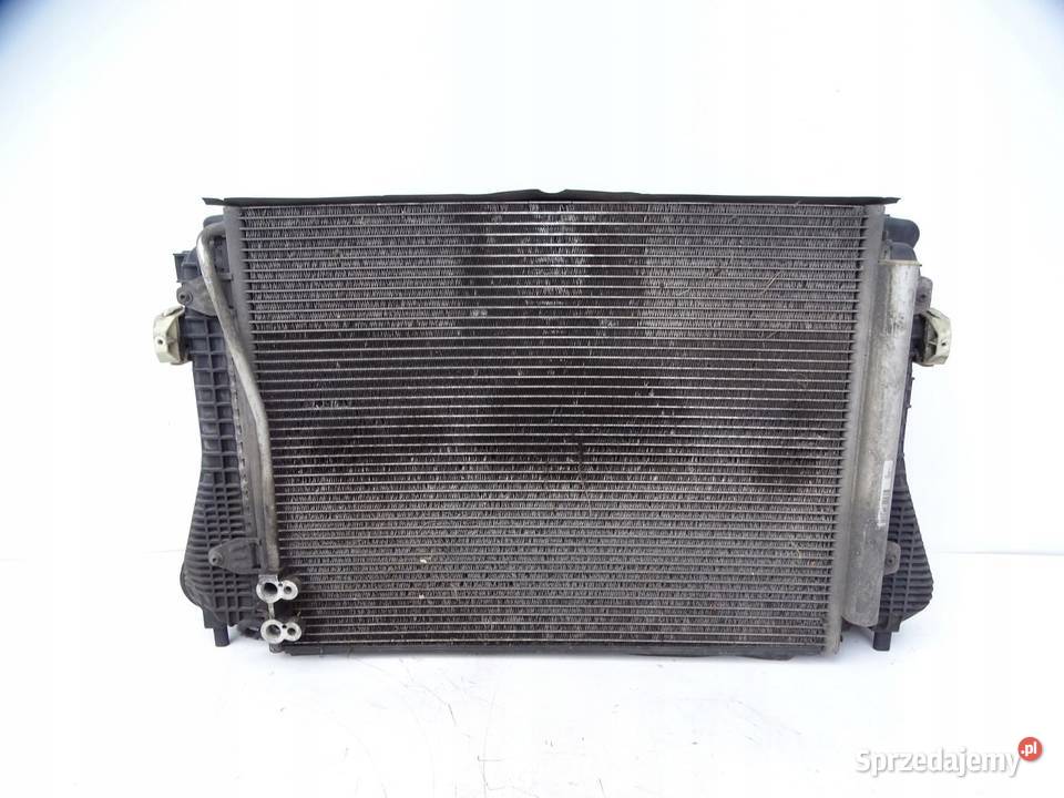 CHŁODNICA WODY 5K0121253B INTERCOOLER 3C0145805R osobowe Chłodnie wody