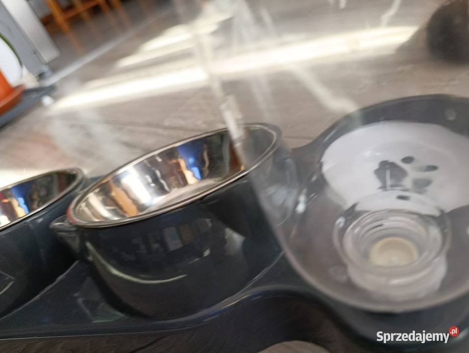 miska miski zwierząt kot pies z dozownik do wody Poznań sprzedam