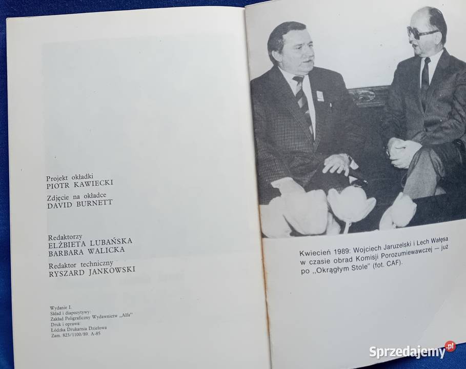 Gabriel Meretik Noc generała Alfa 1989 r Wydanie Koźminek