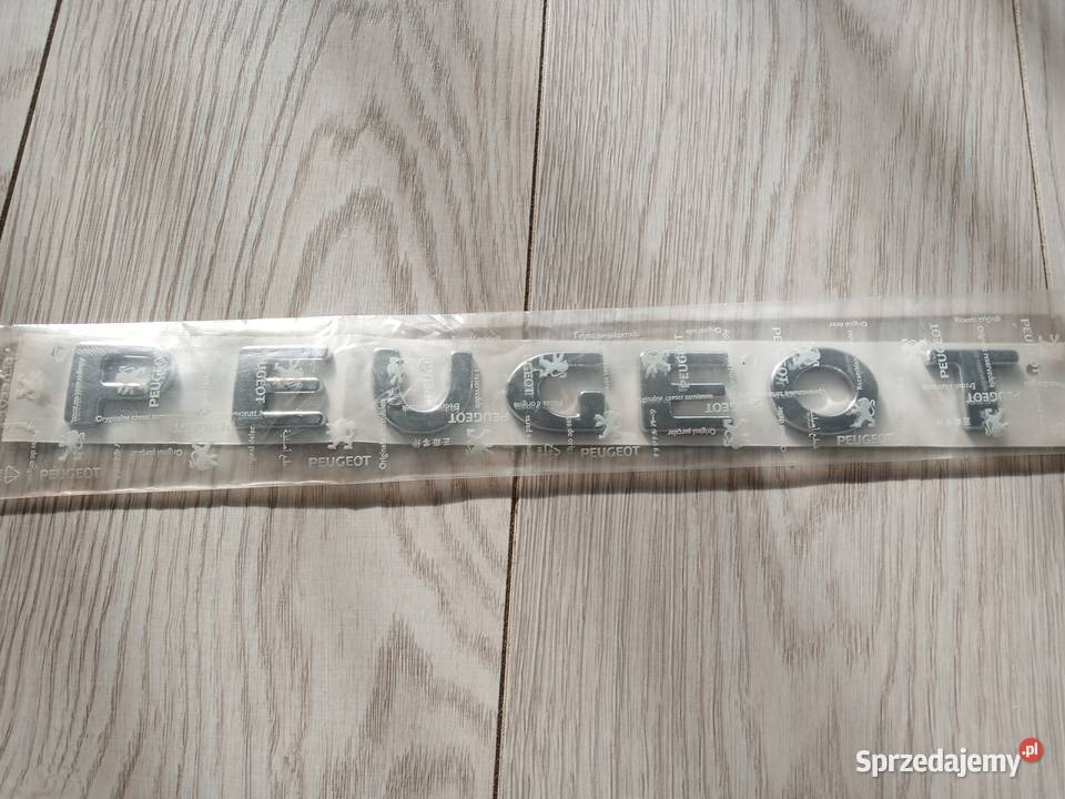 PEUGEOT ZNACZEK EMBLEMAT Boxer 106 206 207 307 Bydgoszcz