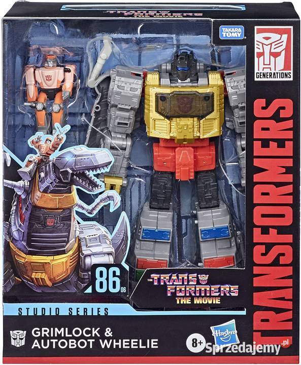 Transformers Figurka GRIMLOCK i Wheelie Dinozaur małopolskie