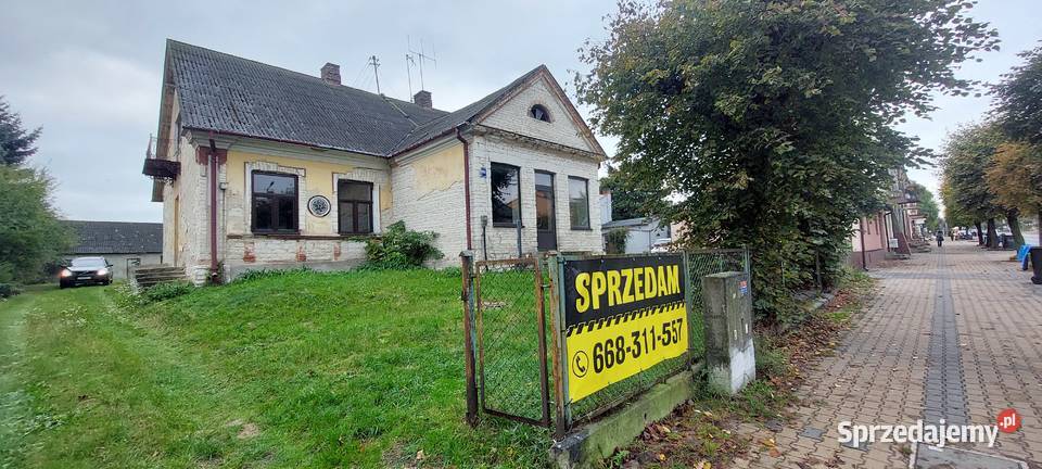 Nietuzinkowa nieruchomość w centrum Piask Piaski