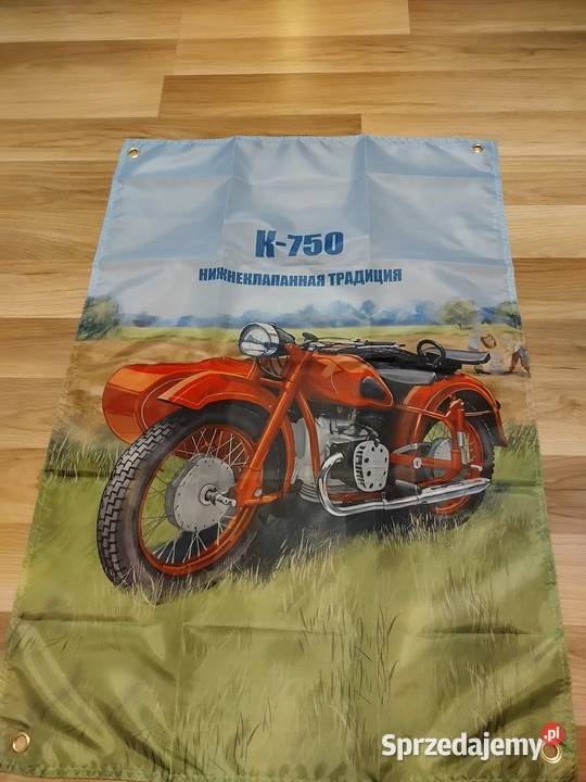 Baner plakat do garażu salonu warsztatu Ural BSA Gniezno