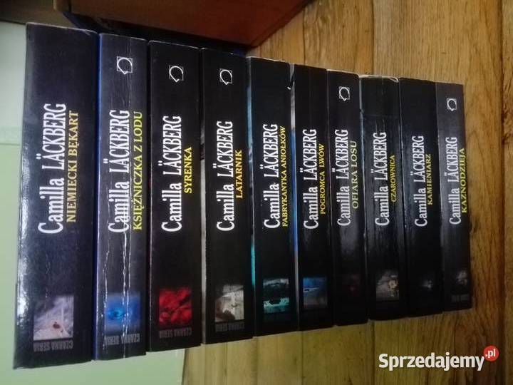 C LACKBERG komplet kryminałów Łódź