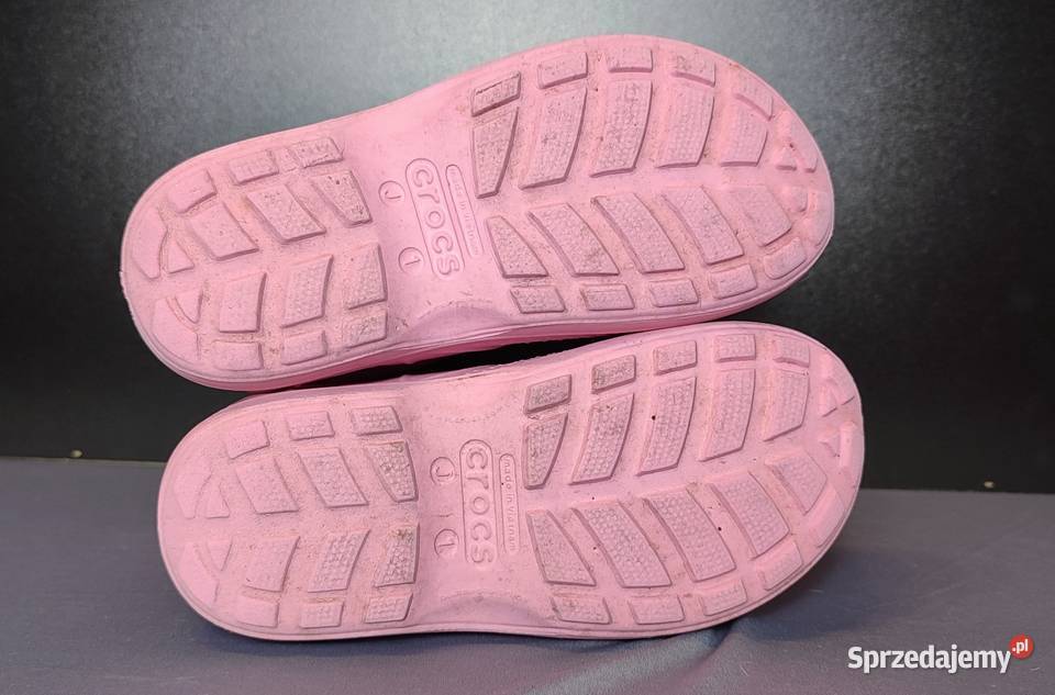 CROCS kalosze dziecięce rozmiar 3233 J1 różowe 20cm małopolskie Jasień