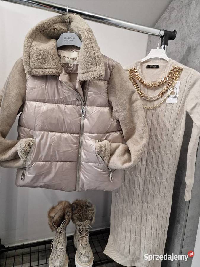 Kurtka Bomberka Pikowana Baranek XS S m Kurtki i płaszcze Kurtki i płaszcze Żywiec sprzedam