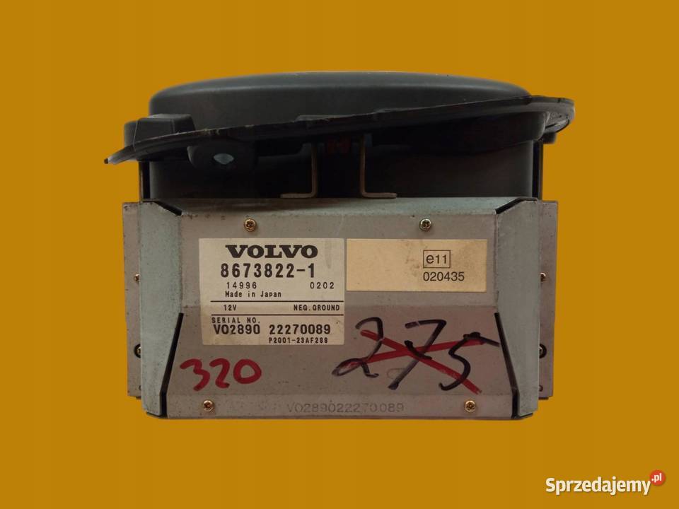 MODUŁ WYŚWIETLACZ 8673822 Volvo S80 I 19982006 Rok produkcji 2002 świętokrzyskie