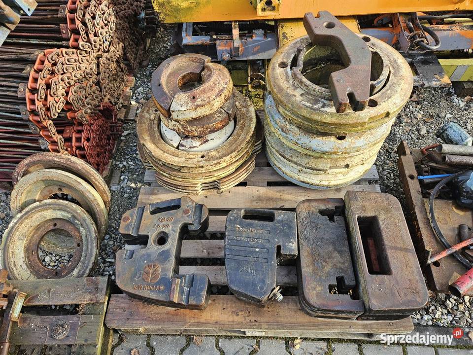 Obciążniki ursus c360 c355 Koła i wagi sprzedam