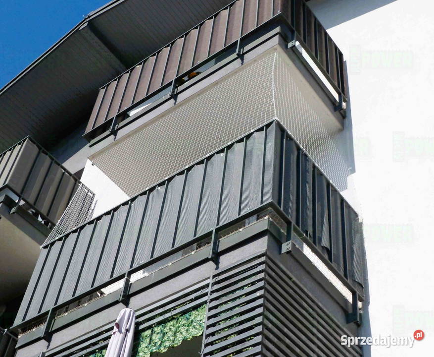 Montowanie siatek na balkon przeciw gołębiom usługa dla zwierząt