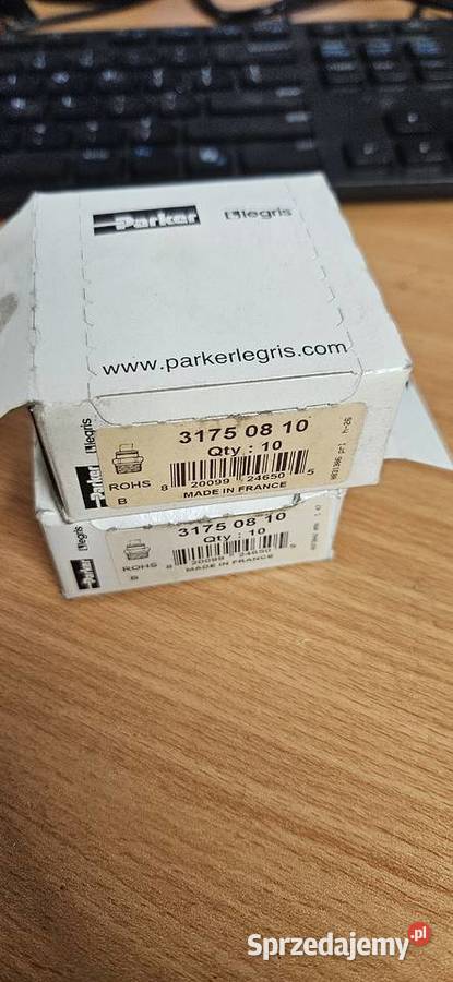 Złączki pneumatyczne Parker Legris LF3000 różne Nisko