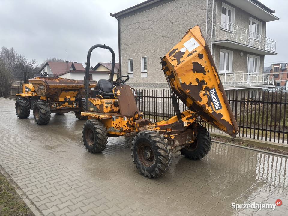 Wozidło budowlane obrotowe thawaites 3t 3ton Wozidła Ropczyce sprzedam