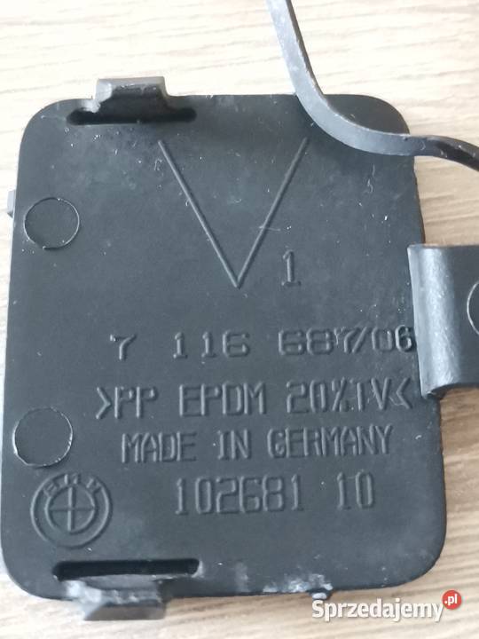 BMW 3 E90 E91 0508 ZAŚLEPKA HAKA PRZÓD 711668706 Międzychód