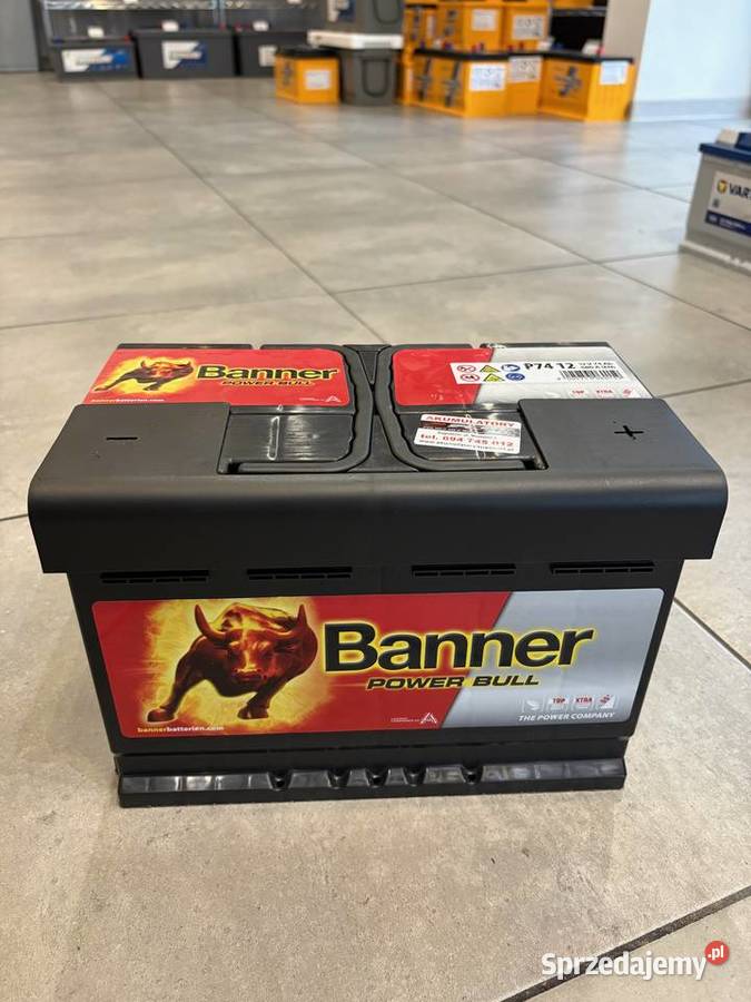 Akumulator Banner Power Bull 74Ah 680A Augustów