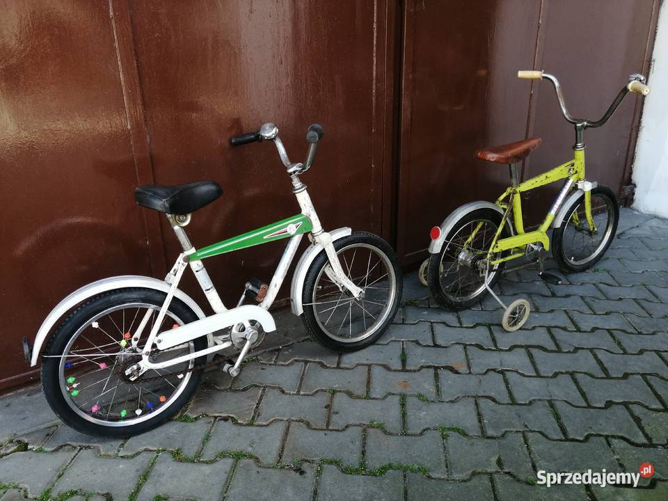 Rowerki Reksio PRL 2 Kaszów sprzedam