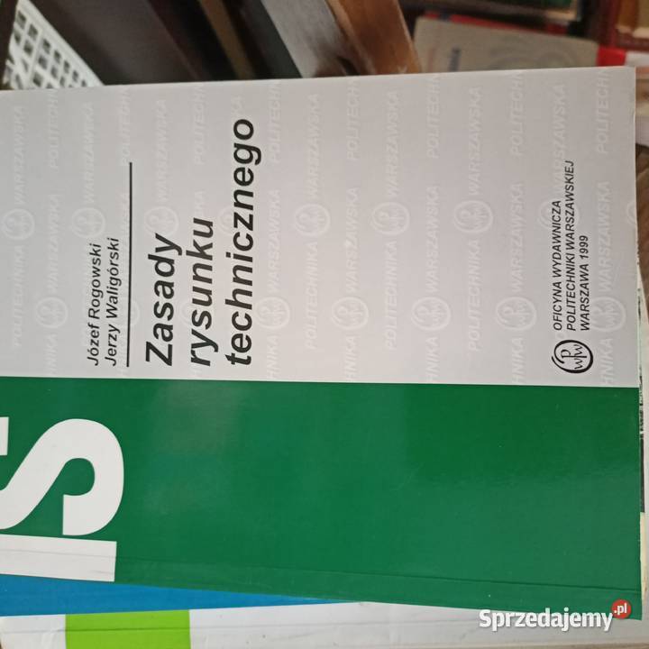 Zasady rysunku technicznego książki wysyłka tradycyjny podręcznik Gdańsk