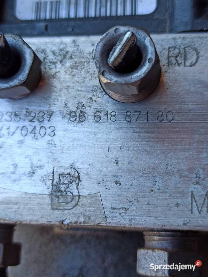 Peugeot 307 pompa ABS 9661887180 0265235237 Bolesławiec