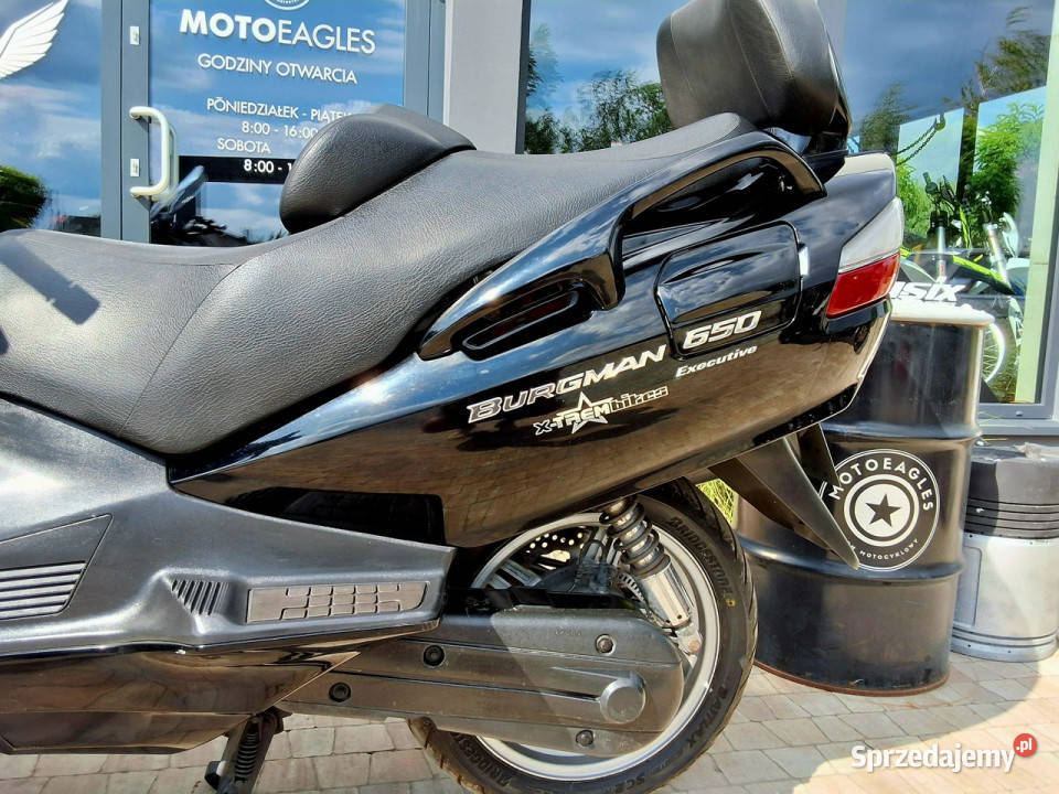 Suzuki Burgman Bezwypadkowyładnyopłaconyczysty 64KM wielkopolskie Bicz sprzedam